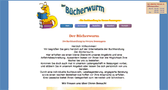 Desktop Screenshot of buecherwurm-darmstadt.de
